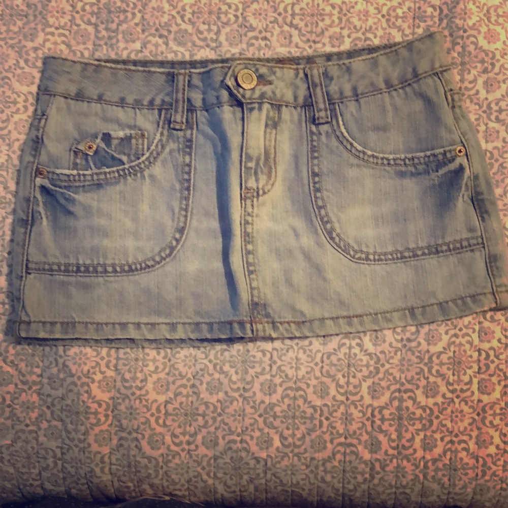 Jean skirt